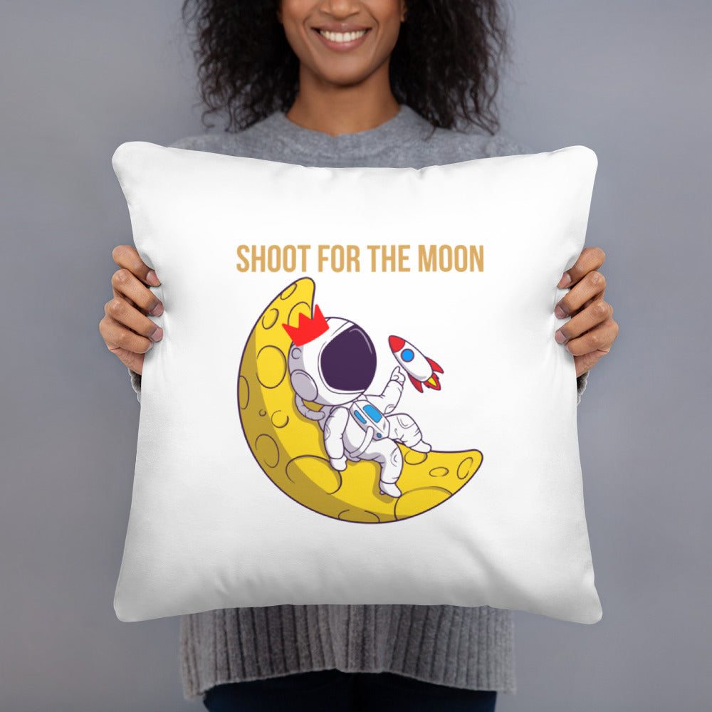 Shoot For the Moon Accent Pillow